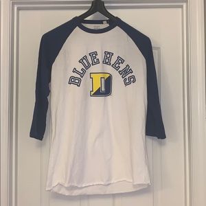 University of Deleware 3/4 Sleeve Top